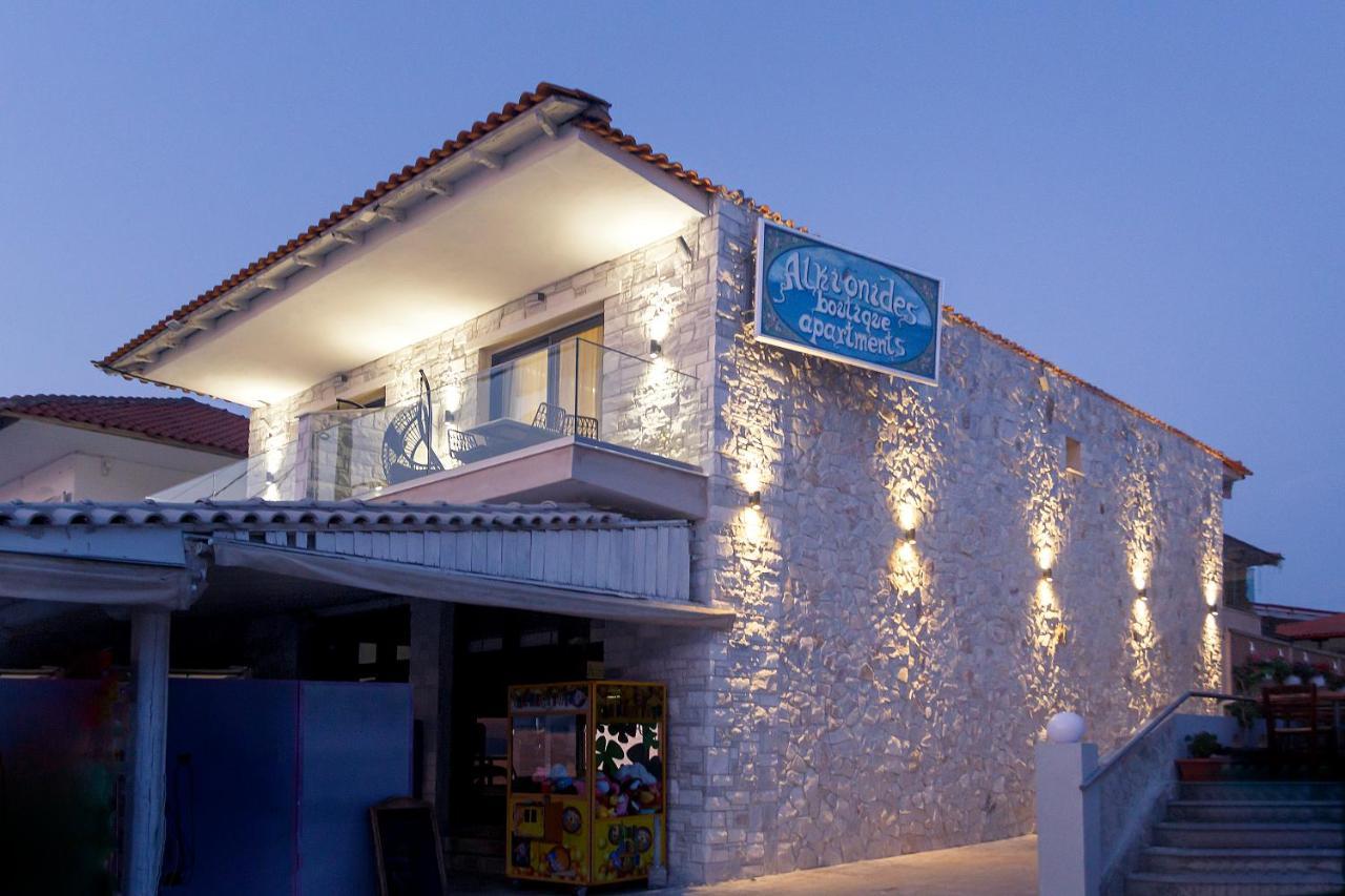 Alkionides Apartments Πολύχρονο Εξωτερικό φωτογραφία
