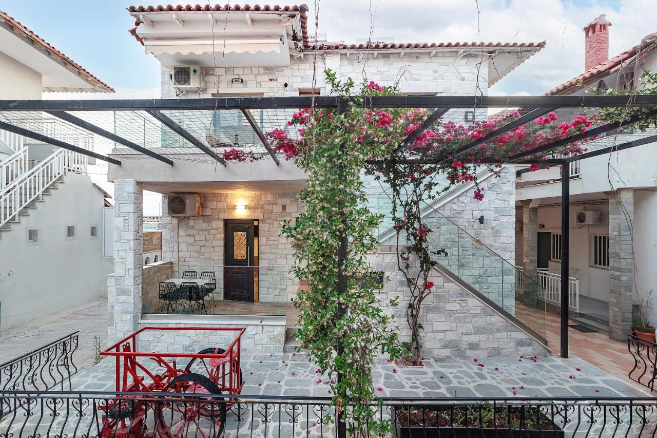 Alkionides Apartments Πολύχρονο Εξωτερικό φωτογραφία