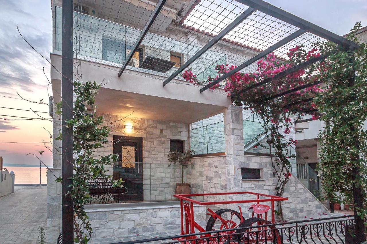 Alkionides Apartments Πολύχρονο Εξωτερικό φωτογραφία