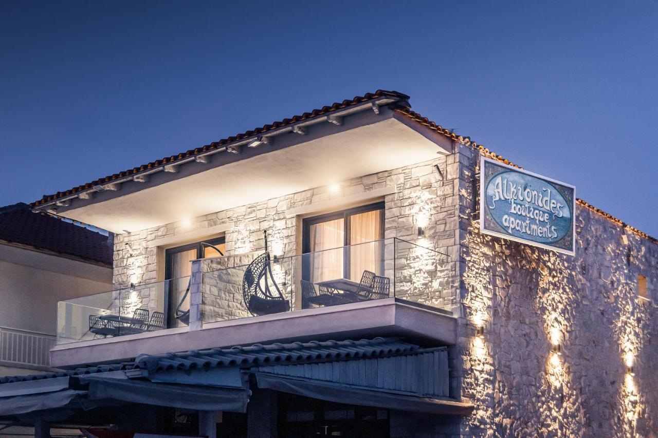 Alkionides Apartments Πολύχρονο Εξωτερικό φωτογραφία